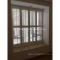 Vinil / PVC Hot Sale White Elegance Plantation Shutters Louver Components